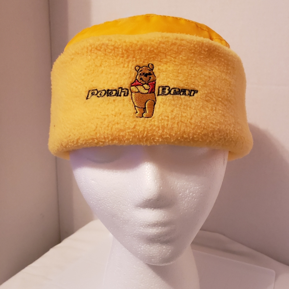 Disney Winnie The Pool Hat, Yellow "Gold" Adult Size.